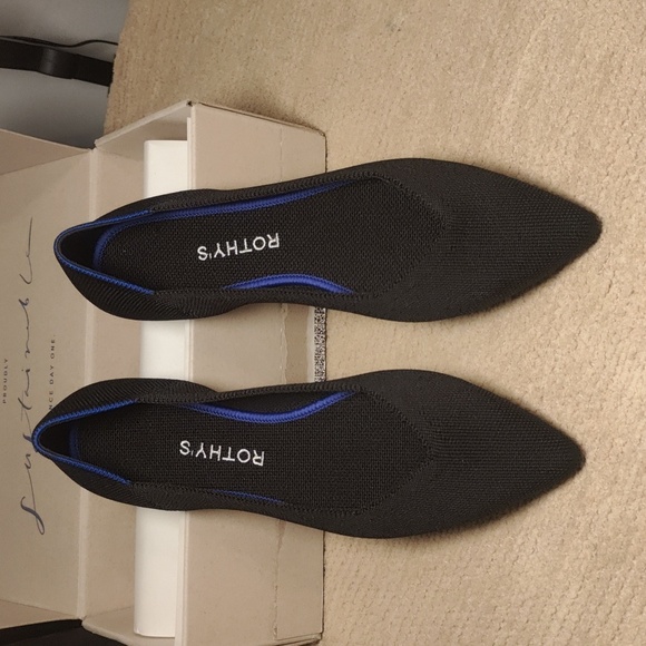 Rothy's Shoes - Rothy’s BLACK SOLID THE POINT